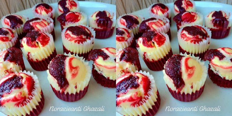 Red Velvet Cheese Brownies Untuk Birthday Boy, Memang ‘Superb’ Sedap! Saiz Pun Comel Untuk Kanak-Kanak