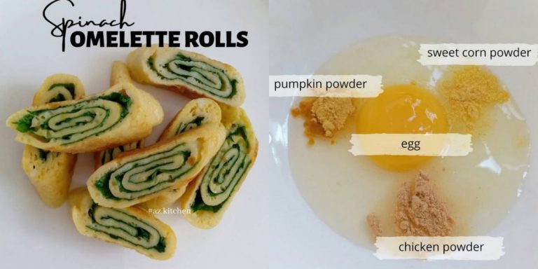 Anak Susah Makan Sayur Boleh Buatkan Spinach Omelette Rolls, Memang Superb Sedap!