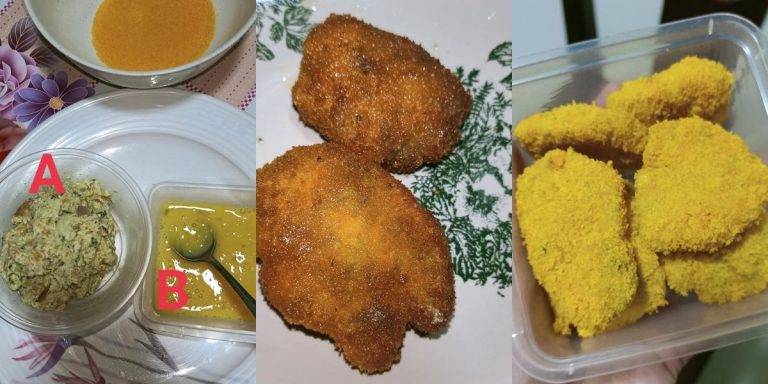Tambah Berat Badan Baby 10 Bulan, Buatkan Nugget Ayam Roti Ni. Mudah!
