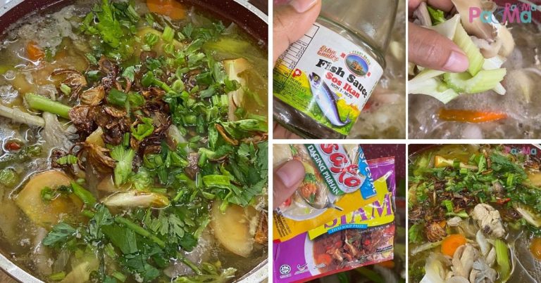 Resipi Sup Cendawan Ala Thai Air Tangan Azlina Ina, Ringkas Tapi Padu!