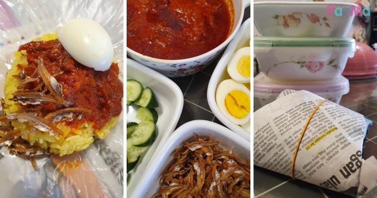 Resipi Nasi Lemak Kuning Kedah, Lagi Sedap Bungkus Surat Khabar, Memang Terbaik!