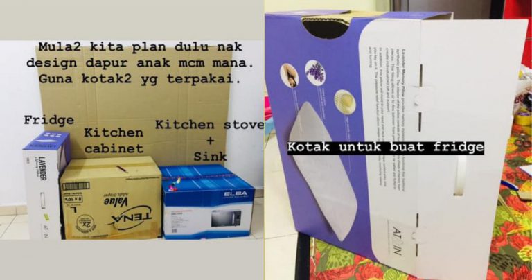 Buat Sama-Sama Anak Lagi Teruja, DIY Dapur Mainan Cara Jimat Tapi Cantik, Superb! 14 Buat Sama-Sama Anak Lagi Teruja, DIY Dapur Mainan Cara Jimat Tapi Cantik, Superb!