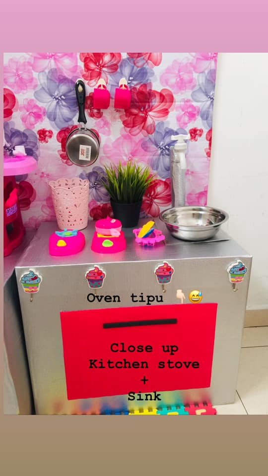 Buat Sama-Sama Anak Lagi Teruja, DIY Dapur Mainan Cara Jimat Tapi Cantik, Superb! 21 Buat Sama-Sama Anak Lagi Teruja, DIY Dapur Mainan Cara Jimat Tapi Cantik, Superb!