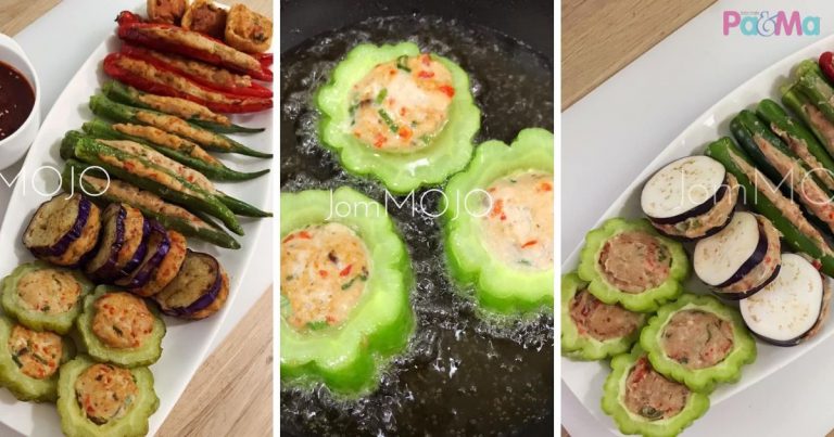 Cara Buat Resipi Yong Tau Foo Versi Diet, Sihat Tapi Sedap Macam Pasar Malam!
