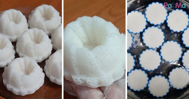 Cara Nak Buat Apam Tapai Nasi Paling Mudah, Perap Sekejap Terus Kukus, Mudahnya!