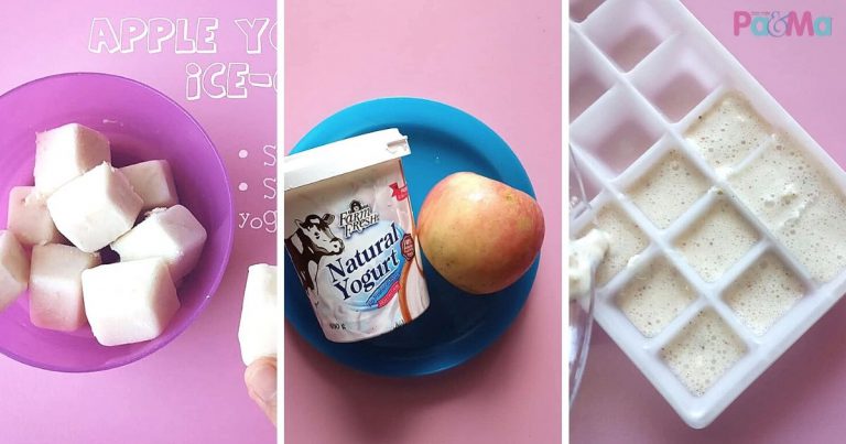 Resepi Aiskrim Epal Kiub 2 Bahan, Tambah Yogurt Lagi Sedap, Laju Anak Makan!