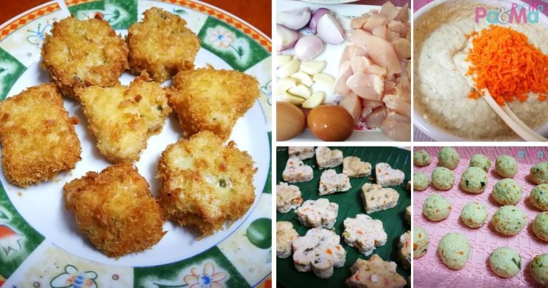 Resipi Nuget Homemade, Comelnya Macam-Macam Bentuk, Terap Pakai Acuan Comel!