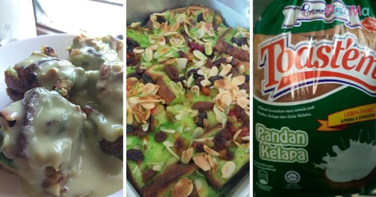 Cara Buat Puding Roti Pandan Kelapa Gardenia, Sedapnya Lain Macam!