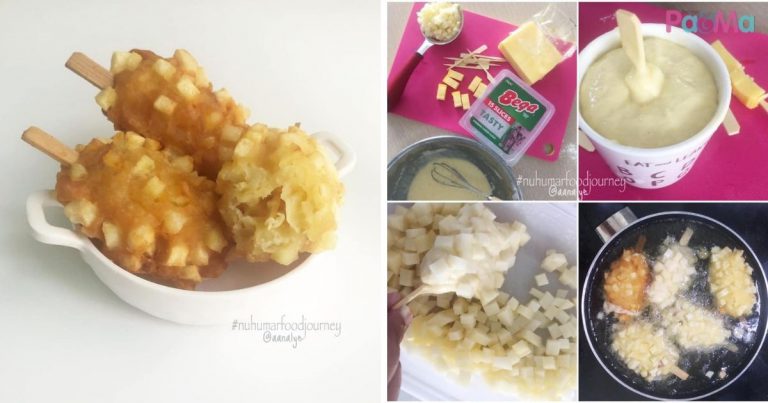 Resepi Fries Cheese Stick Rangup, Menu Simple, Senang Anak Nak Pegang!