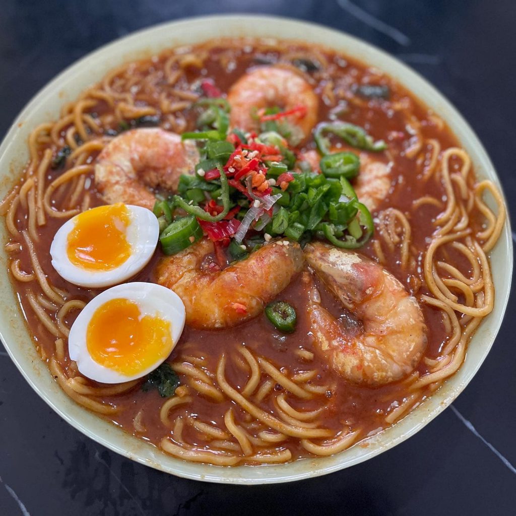 Resepi Mee Kuah Udang Power, Bahan Simple Tapi Sedap Menyengat!