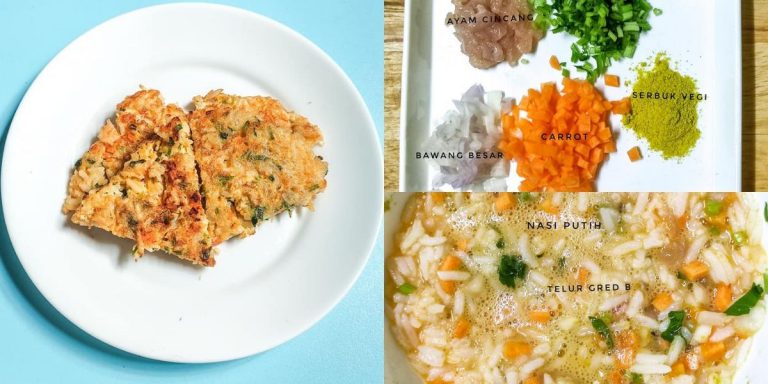 Anak Dalam Fasa Tolak Nasi, Ibu Ini Kongsi Resepi Murtabak Nasi. Anak Confirm Berselera!
