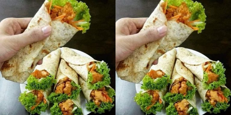 Resepi Chicken Wrap Ala KFC, Lebih Jimat & Anak-Anak Puas Makan!