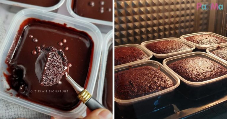 Resipi Kek Coklat Moist Terlebih Leleh, Topping Padu, Sedap Sungguh!