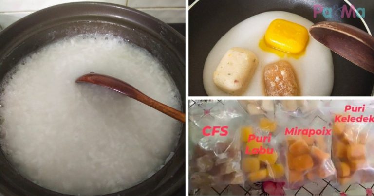 Bubur Nasi Anak Tahan Lebih Lama & Makin Sedap Ikut Cara Ni, Simple!