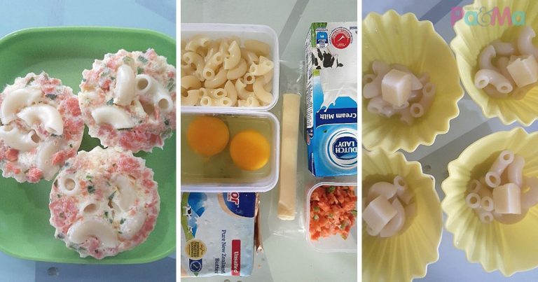 Resipi Cheesy Steamed Egg Pasta, Tinggi Khasiat Telur, Makin Selera Anak Makan!