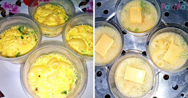 Resipi Macaroni Egg Muffin Simple Untuk Anak, Bahan Senang & Sedap!