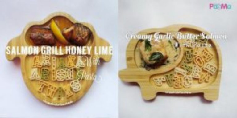 Salmon Grill Honey Lime Resipi Untuk Bayi,  Bagus Untuk Otak & Imun Badan