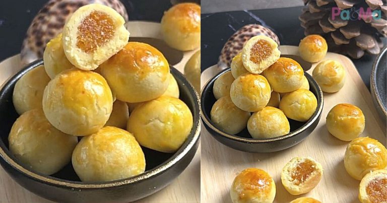 Resipi Tart Nenas Bola Naga, Adunan Nipis Tapi Inti Penuh, Sedapnya!