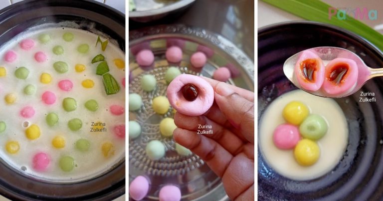 Resipi Bubur Butir Nangka Berinti Gula Melaka, Lagi Sedap, Manis & Berlemak, Padu!