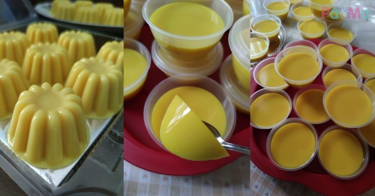 Resipi Puding Jagung Opah, Air Tangan Orang Lama, Padu Sungguh!