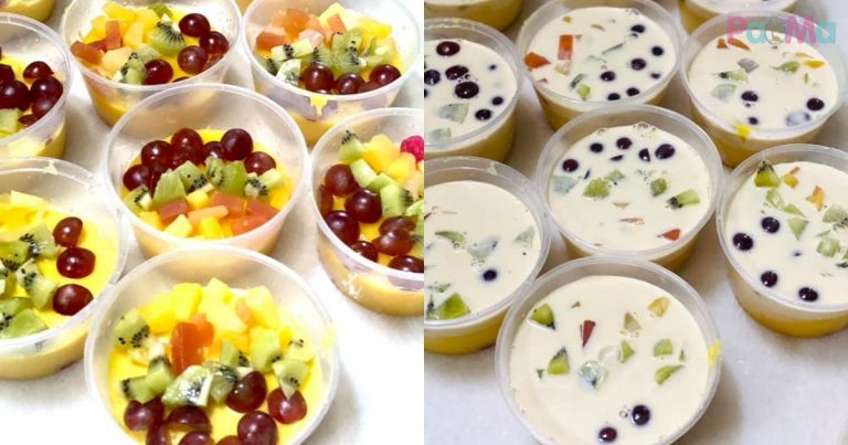 Cara Buat Puding Koktail Berkuah, Kacau Sampai Berkilat, Tabur Buah Segar!