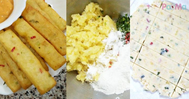 Resipi Kentang Stick, Canai & Potong Nipis-Nipis, Memang Layan!