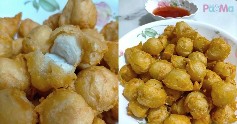 Resipi Bebola Ikan Salut Tepung, Bancuh Tepung Pekat, Memang Rangup!