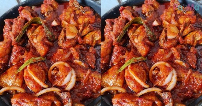 Cara Masak Ayam Masak Merah Ala Kenduri, Kuah Pekat Tapi Tak Guna Sos, Sedap Sungguh!