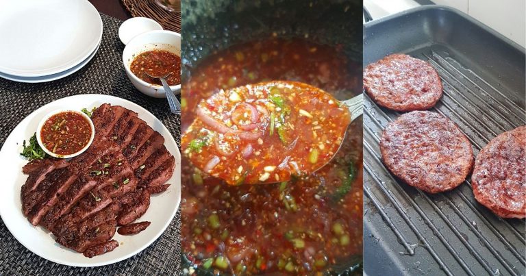 Resipi Daging Burger Bakar Ala Thai, Sos Padu Menyengat, Sedap Sungguh!