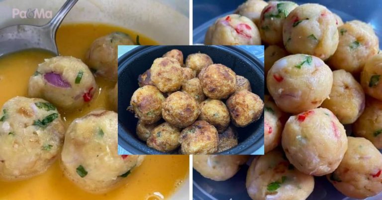 Bebola Bergedil Ayam, Guna Kentang, Lenyek Je Siap. Buat Kudapan Untuk Anak, Gerenti Sedap!