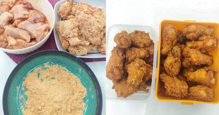Resipi Ayam Goreng Ala KFC Guna Air Fryer, Anak Pun Boleh Buat Sendiri