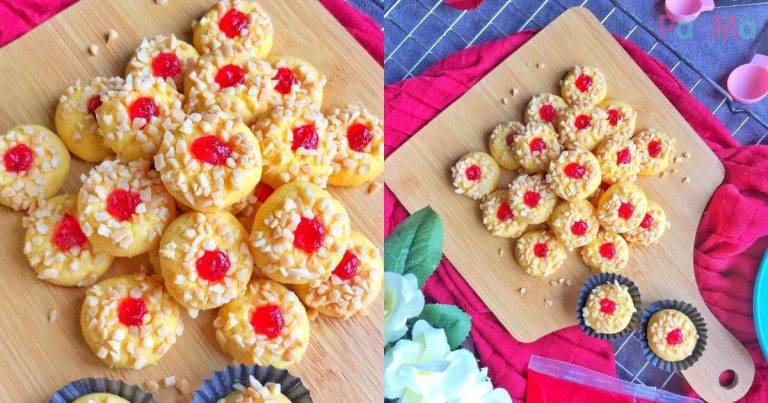 Resipi Biskut Bright Eye Susan, Paling Senang Nak Buat, Sedap & Rangup!