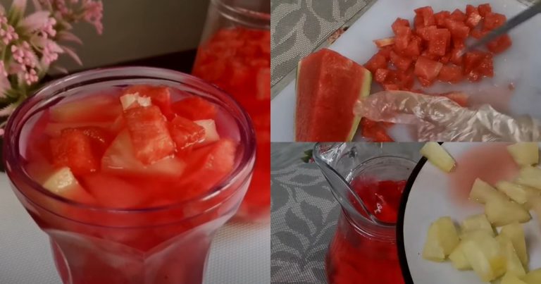 Sedap Rupanya Air Sirap Nanas Tembikai ni, Wajib Ada Untuk Menu berbuka Puasa