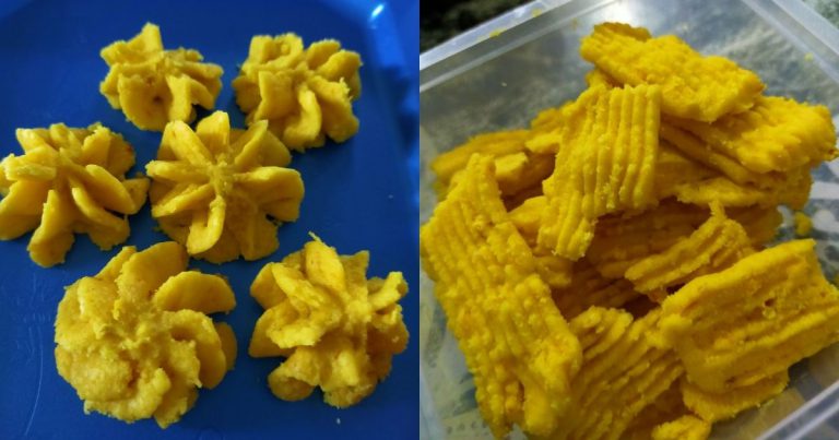 Semperit Labu, Biskut Raya Untuk Bayi. Hanya Guna 3 Bahan!
