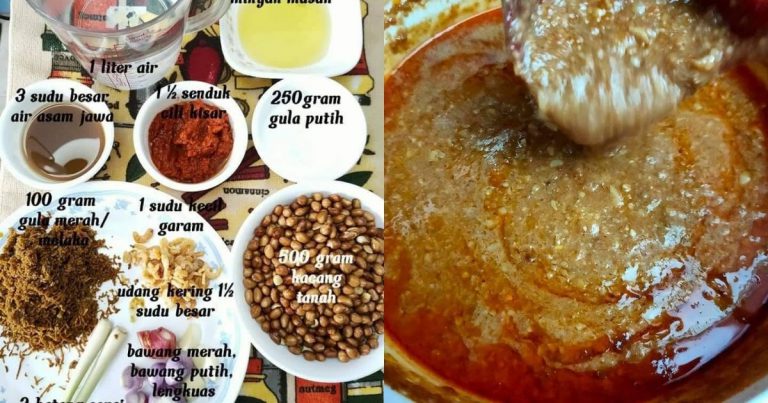 Resepi Kuah Kacang Pekat, Sangat Simple Nak Sediakan