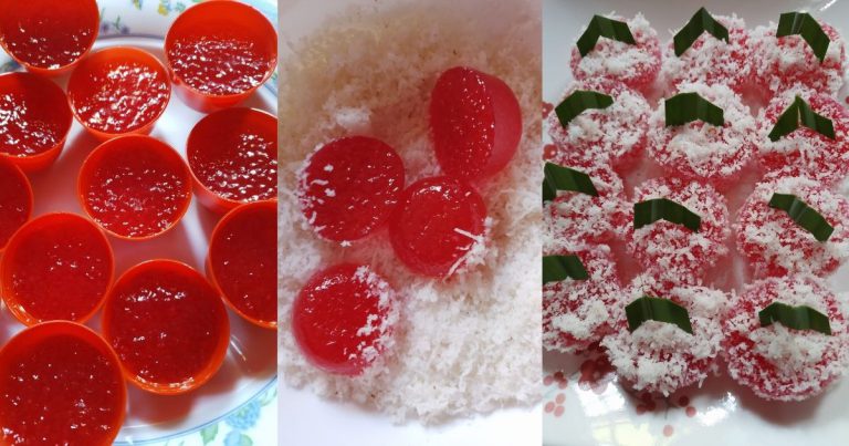 Kuih Sagu Saiz Comel, Paling Mudah Nak Buat. Cantik Elok Kejadiannya!