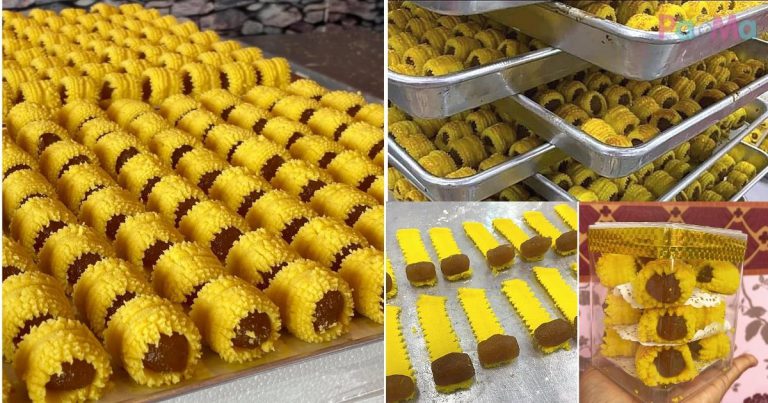 Resepi Tart Nenas Double Gemuk Azlina Ina, Puas Makan Inti Padat, Padu Sungguh!