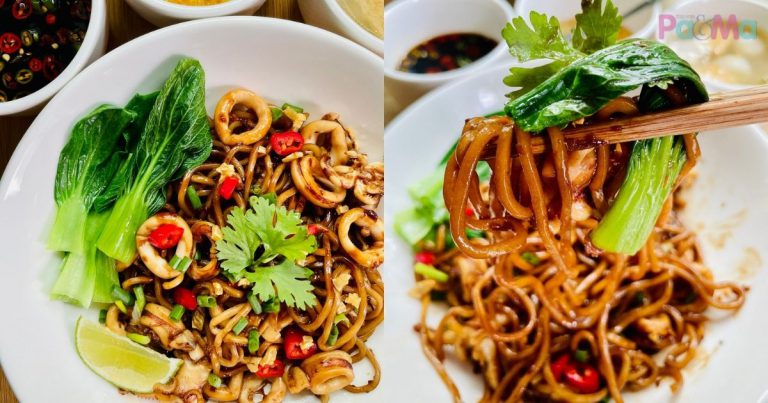 Resipi Mee Kicap Berlauk Sotong, Simple Tapi Sedapnya Lain Macam!