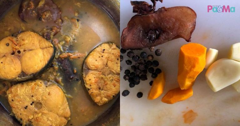 Ikan Tenggiri Rebus Kunyit & Lada Hitam, Resepi Berkhasiat Dalam Pantang & Harian
