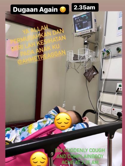 “Tak Tidur Dari 2 Pagi” Anak Rebecca Alami Jangkitan Kuman Di Paru-Paru, Mohon Doa Semua!