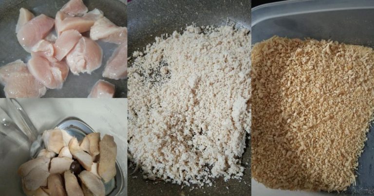 Hanya 3 Step Buat Serbuk Ayam Homemade. Sesuai Penambah Rasa Bubur Bayi!