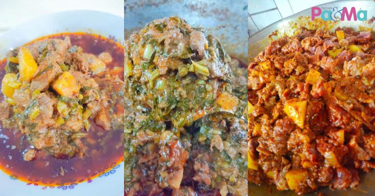 Resipi Kari Daging Pakistan, Sayur Sawi Jadi Penyedap Rasa, Lain Macam Sedapnya!