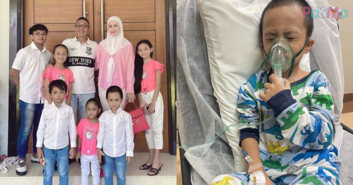 "Tak Tidur Dari 2 Pagi" Anak Rebecca Alami Jangkitan Kuman Di Paru-Paru, Mohon Doa Semua!