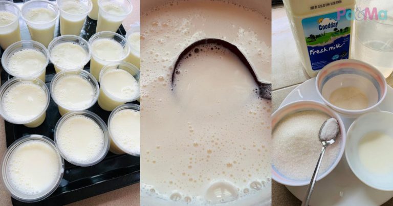Resipi Dadih Fresh Milk Buat Anak Jarang Minum Susu, Lagi Lemak & Pekat Ikut Teknik Ni!