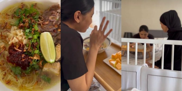 “Sebab Menantu Orang Utara, Kita Masak Bihun Sup Utara” Sheila Rusly Kongsi Menu Berpantang