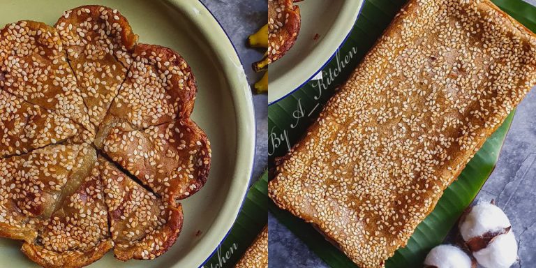 Resepi Bingka Pisang & Kuih Bakar Pisang, Guna Sukatan Cawan Lebih Mudah!