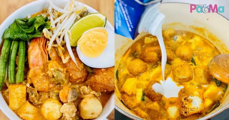 Resipi Mi Kari Power Kuah Pekat Likat, Step Ni Paling Senang Nak Buat!