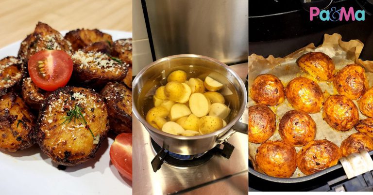 Ayam & Minyak Mahal, Pilih Resipi Kentang Bakar Berempah Guna Air Fryer Macam Ni, Jimat!