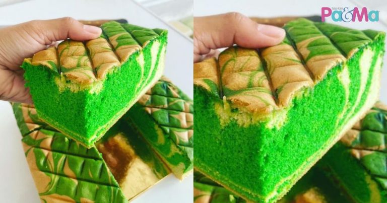 Kek Raya Lagi Sedap Tambah Santan, Kek Marble Bersantan Air Tangan Azlina Ina Ni Paling Senang!