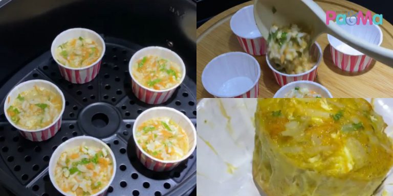 Menu Muffin Nasi, Sesuai Untuk Anak Yang Tolak Nasi. Bahan Pun Simple Je!